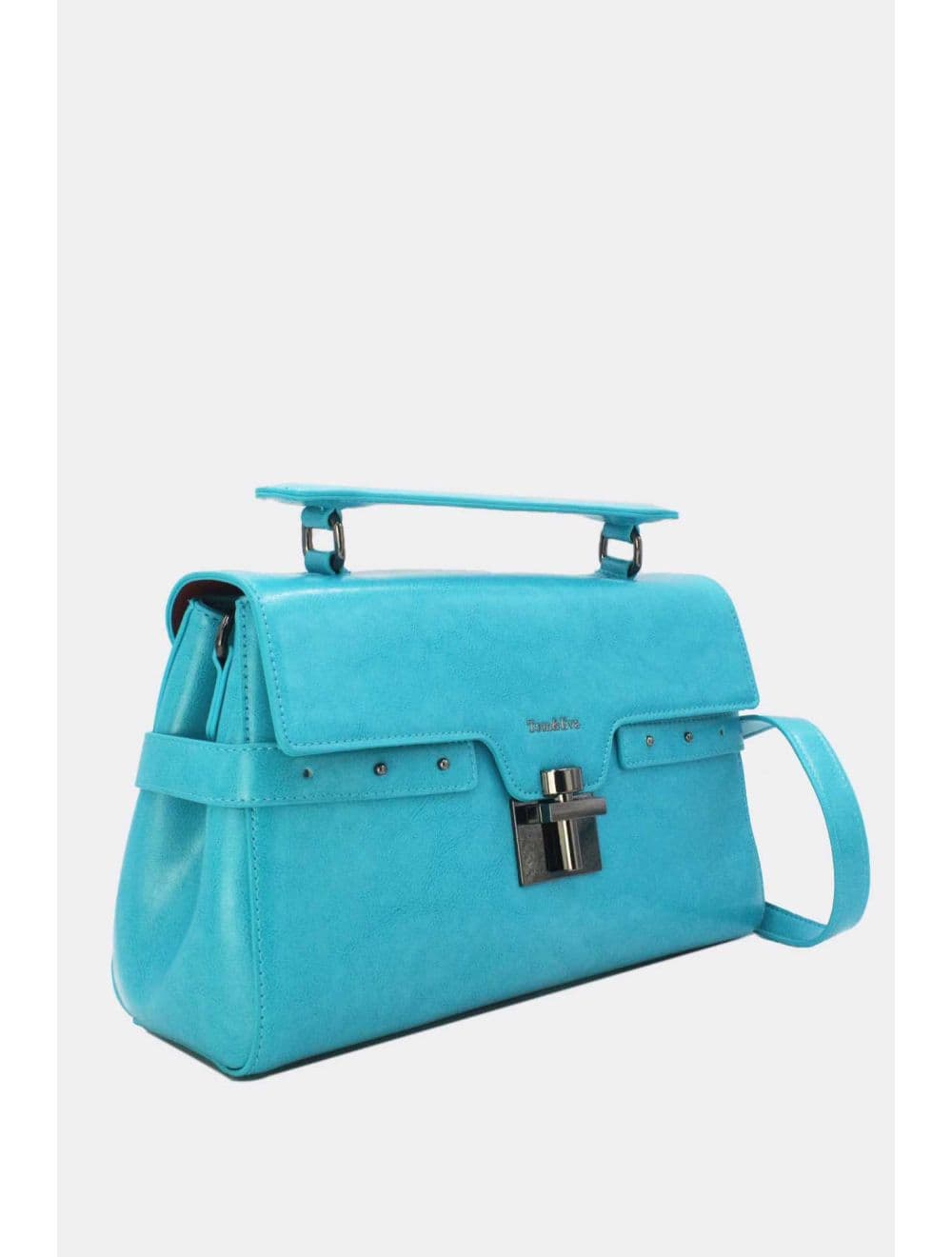 Sac à Main Style Vintage 25B-6154-Bleu — vue 3
