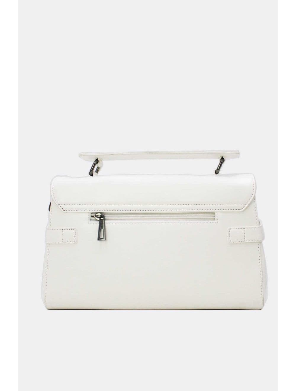 Sac à Main Style Vintage 25B-6154-Blanc — vue 4