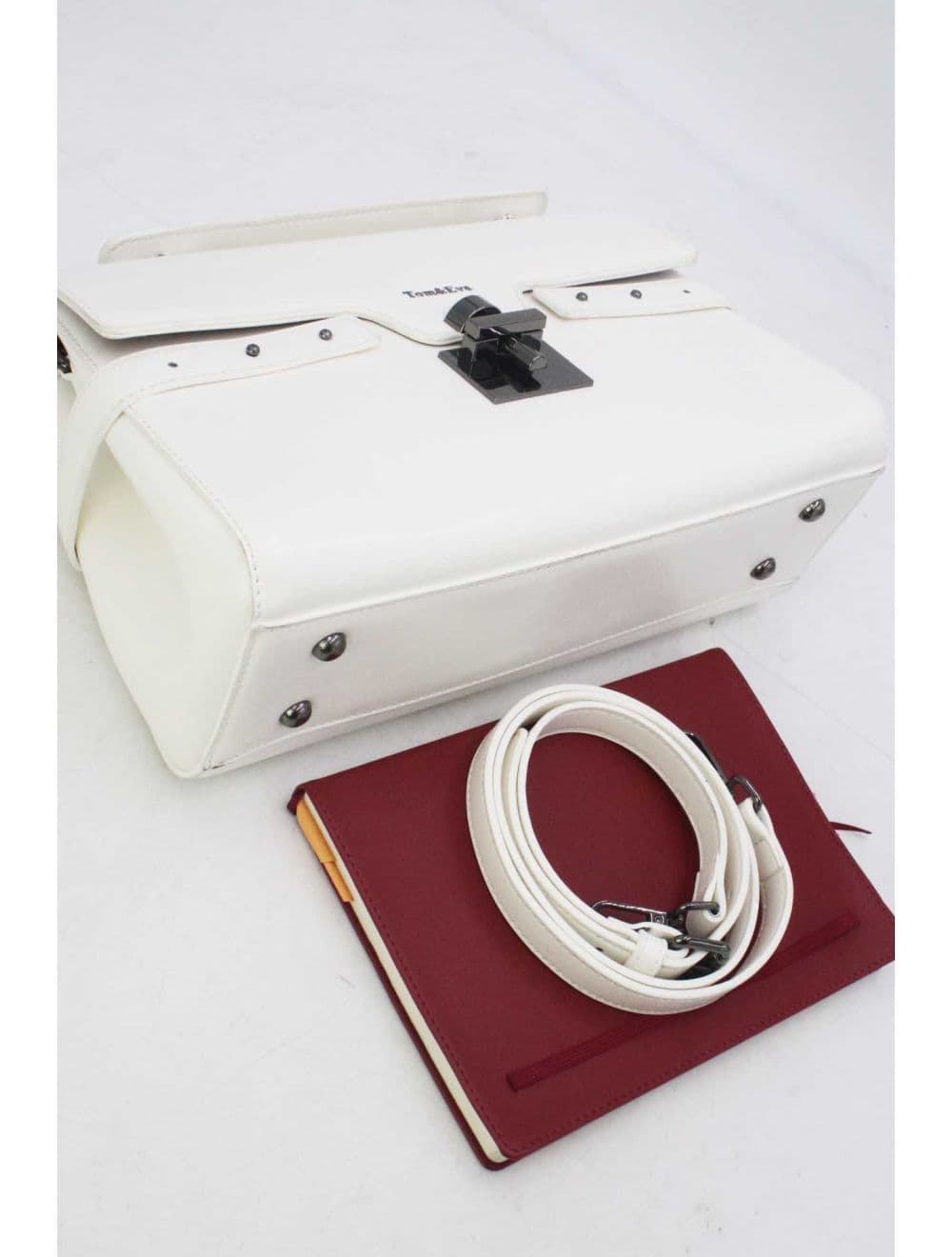 Sac à Main Style Vintage 25B-6154-Blanc — vue 5