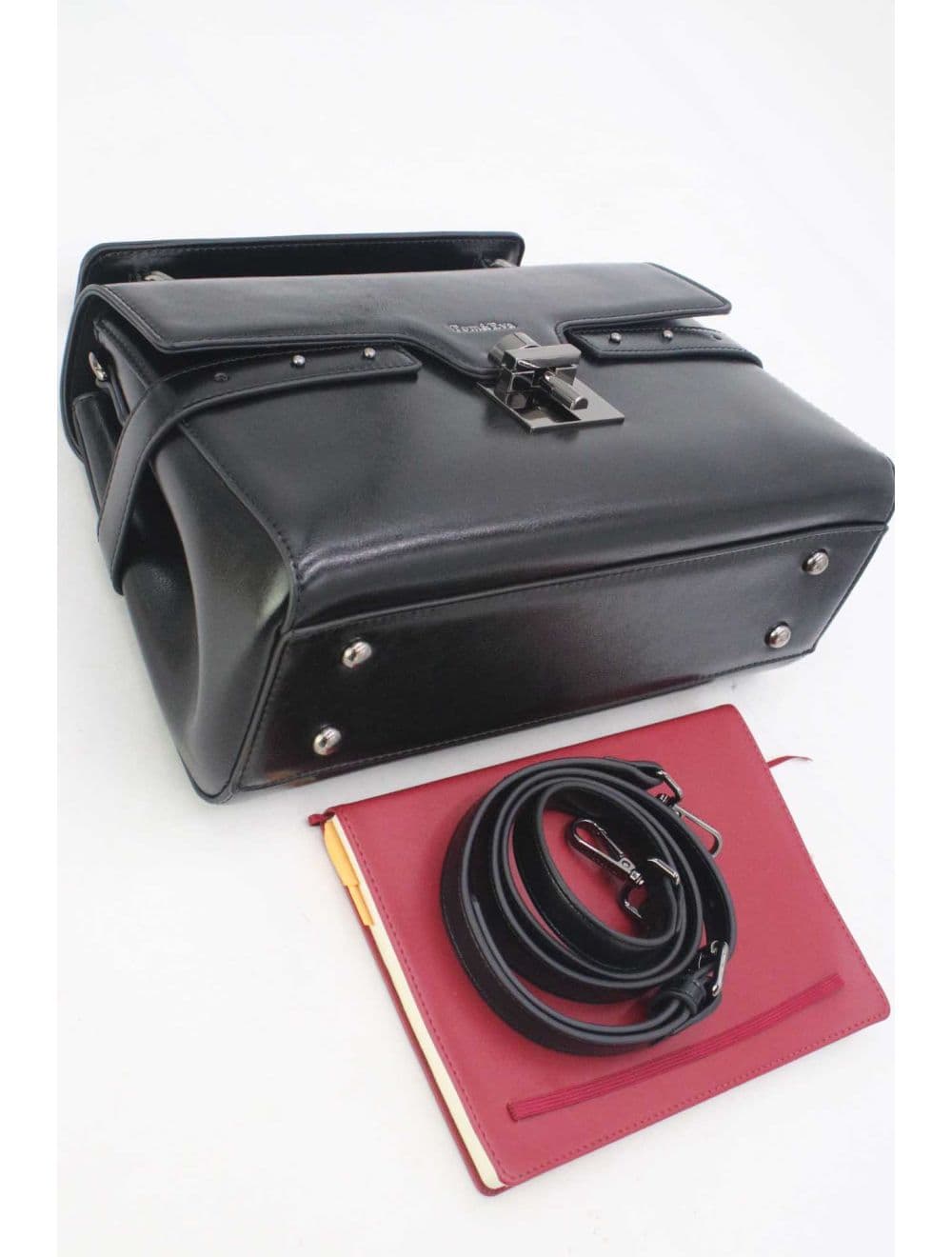 Sac à Main Style Vintage 25B-6154-Noir — vue 4