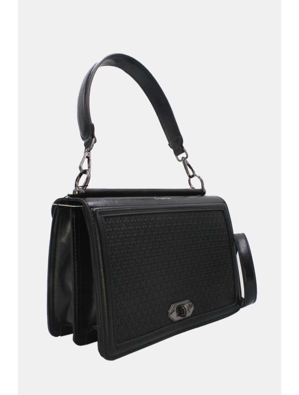 Sac Porté Épaule Vintage 25B-6236-Noir — vue 3