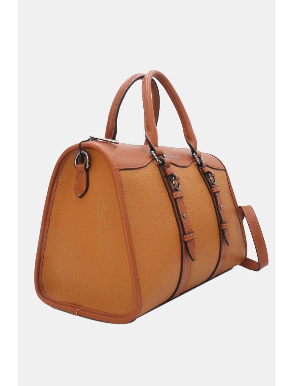 Sac Docteur Effet En Paille 25B-6228-Marron — vue 2