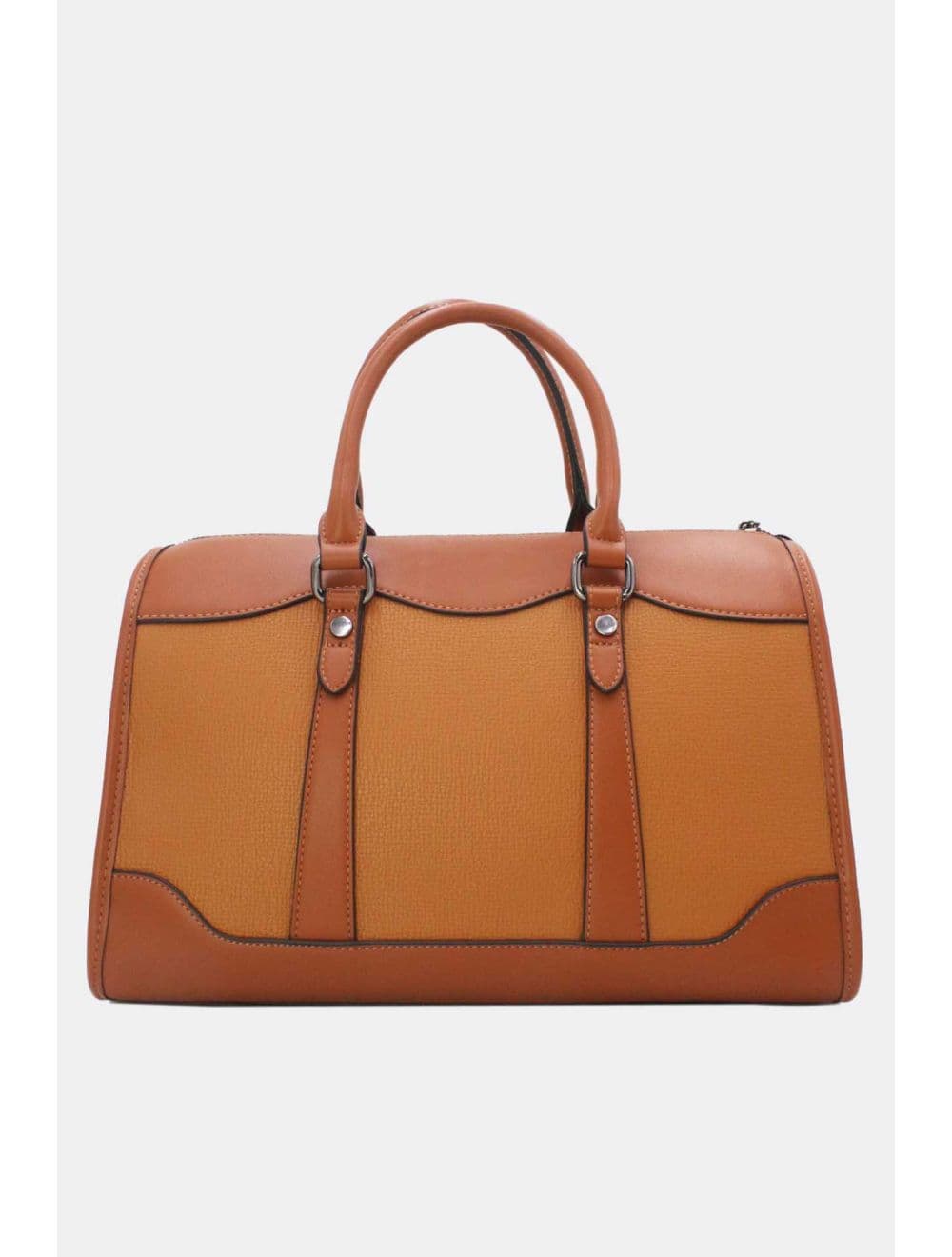 Sac Docteur Effet En Paille 25B-6228-Marron — vue 3