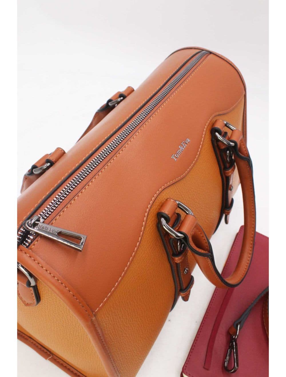 Sac Docteur Effet En Paille 25B-6228-Marron — vue 5