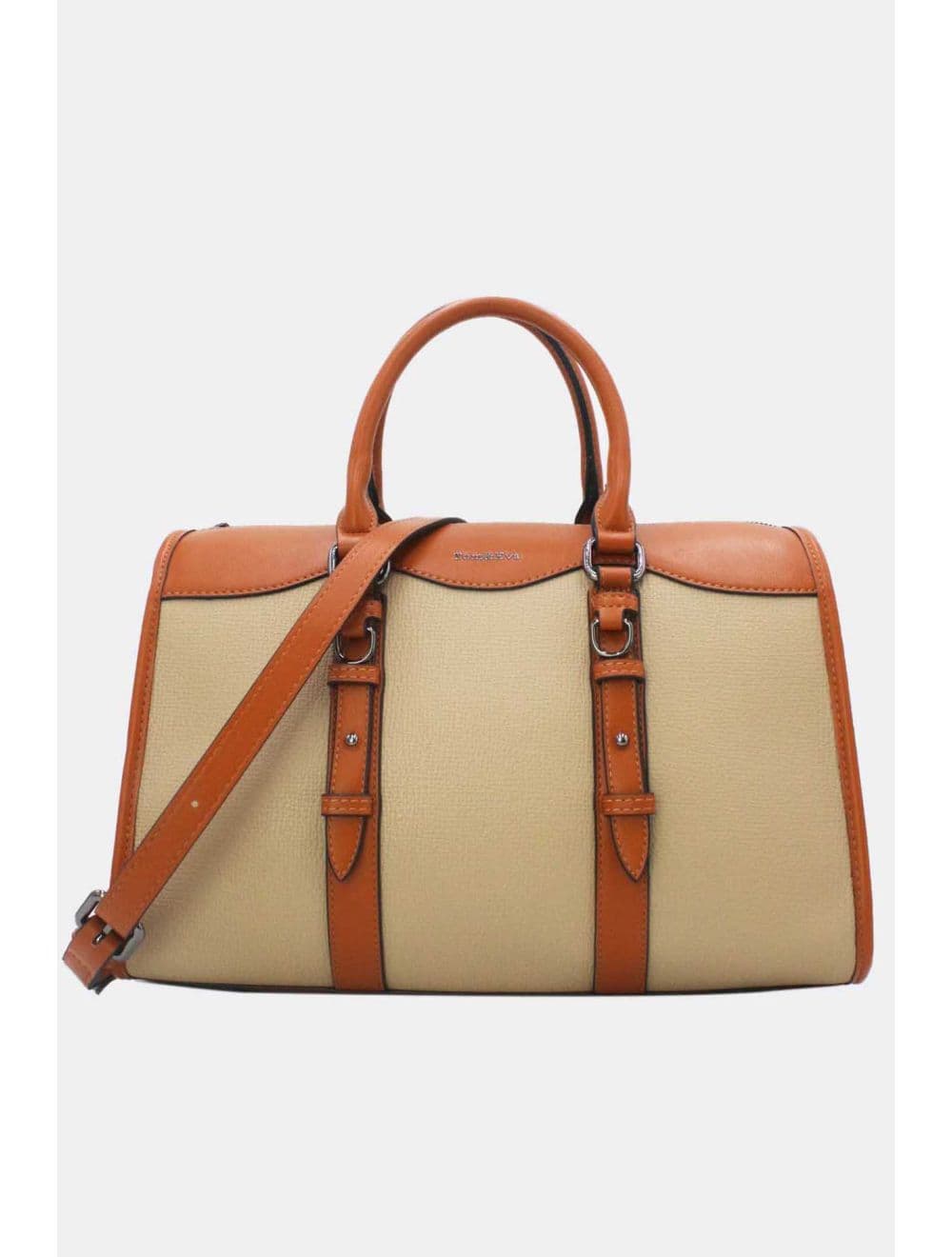 Sac Docteur Effet En Paille 25B-6228-Abricot