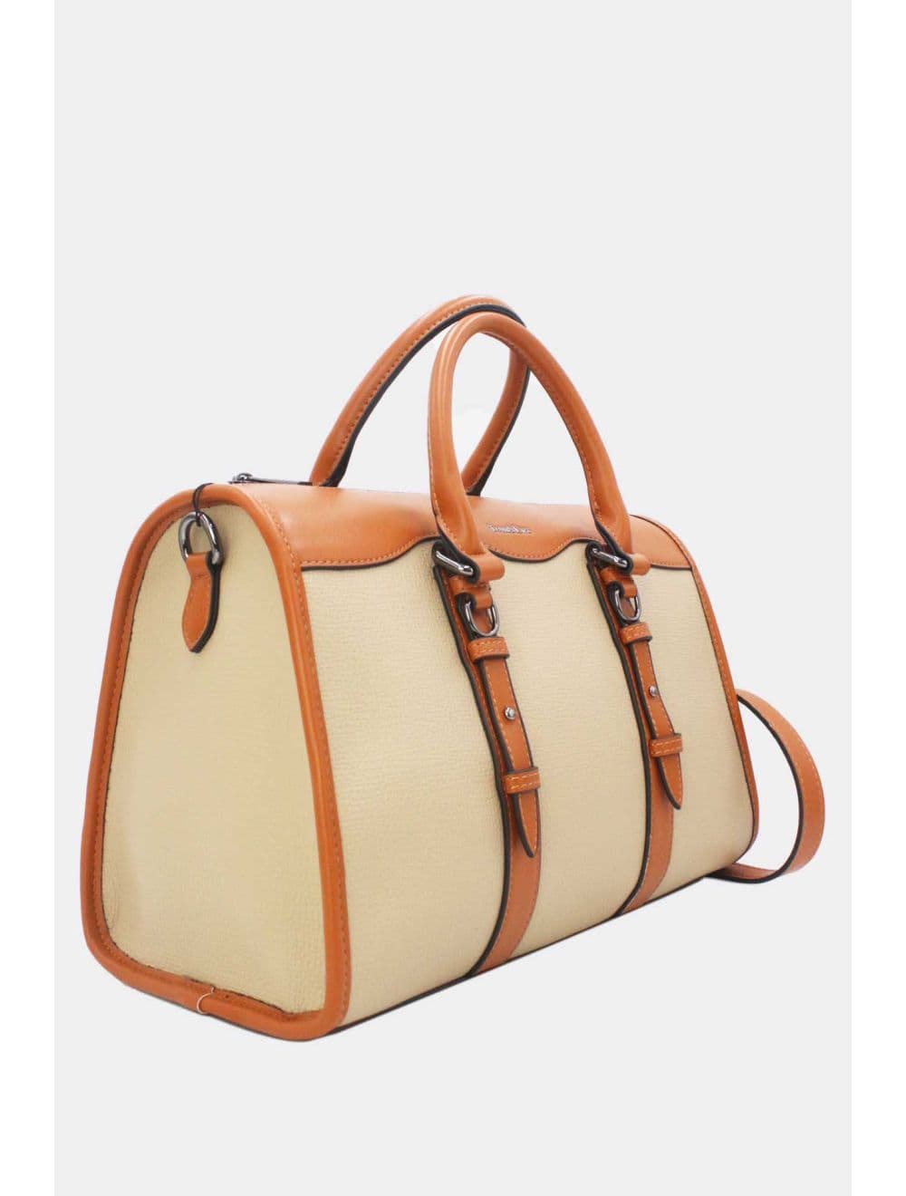 Sac Docteur Effet En Paille 25B-6228-Abricot — vue 2