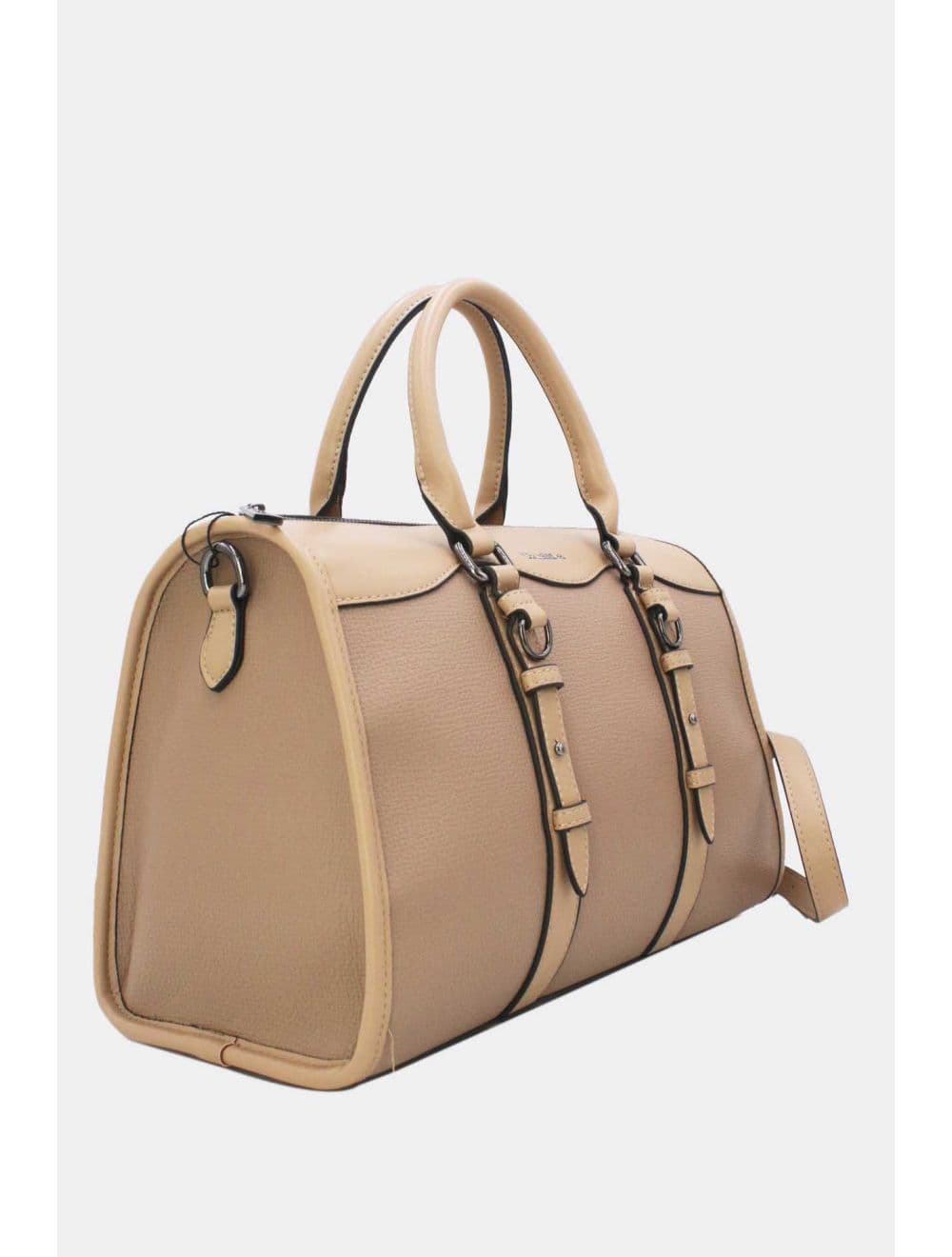 Sac Docteur Effet En Paille 25B-6228-Kaki — vue 2