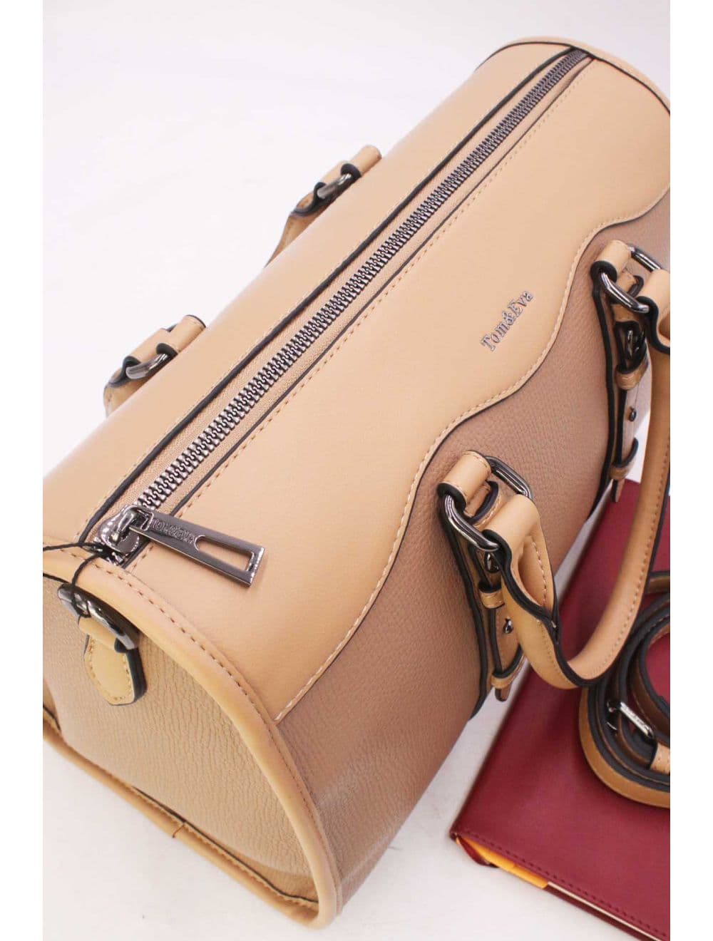 Sac Docteur Effet En Paille 25B-6228-Kaki — vue 5