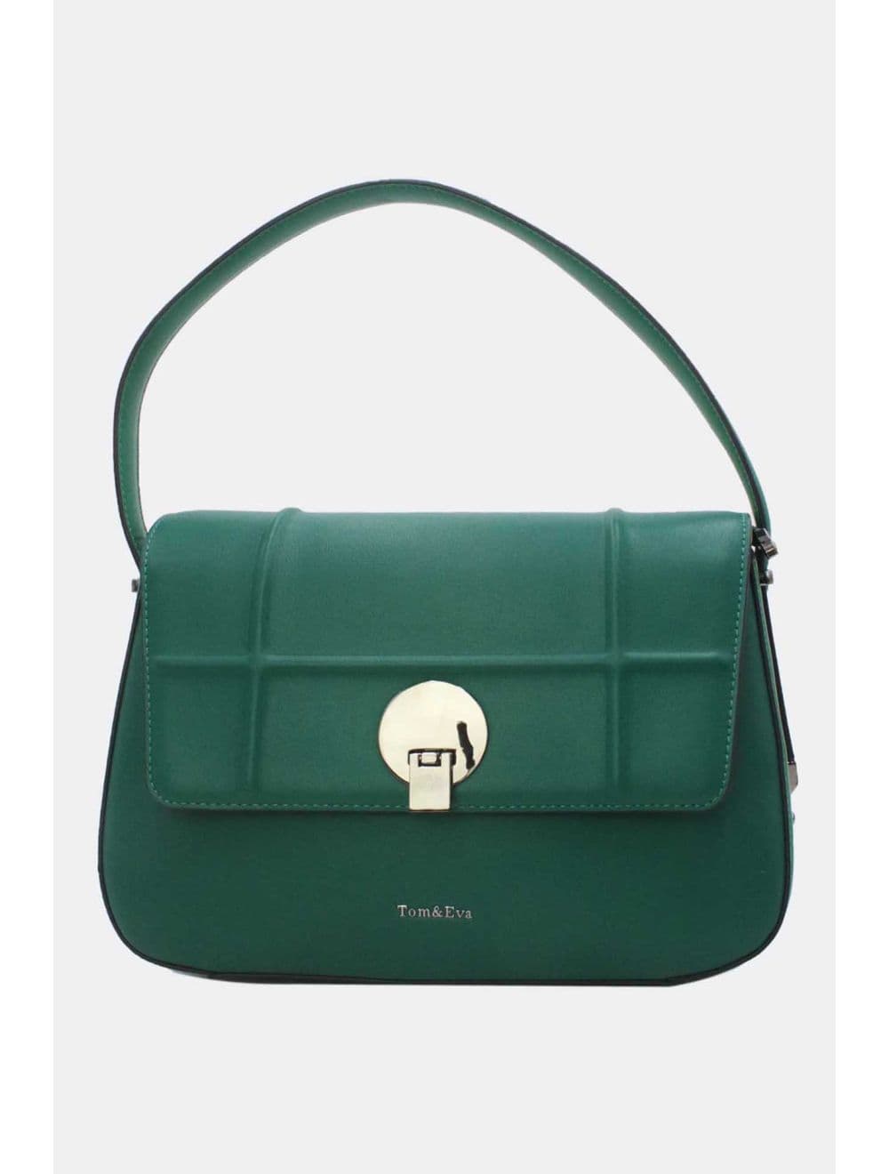 Sac Double Porté Bicolore 25B-6227-Vert