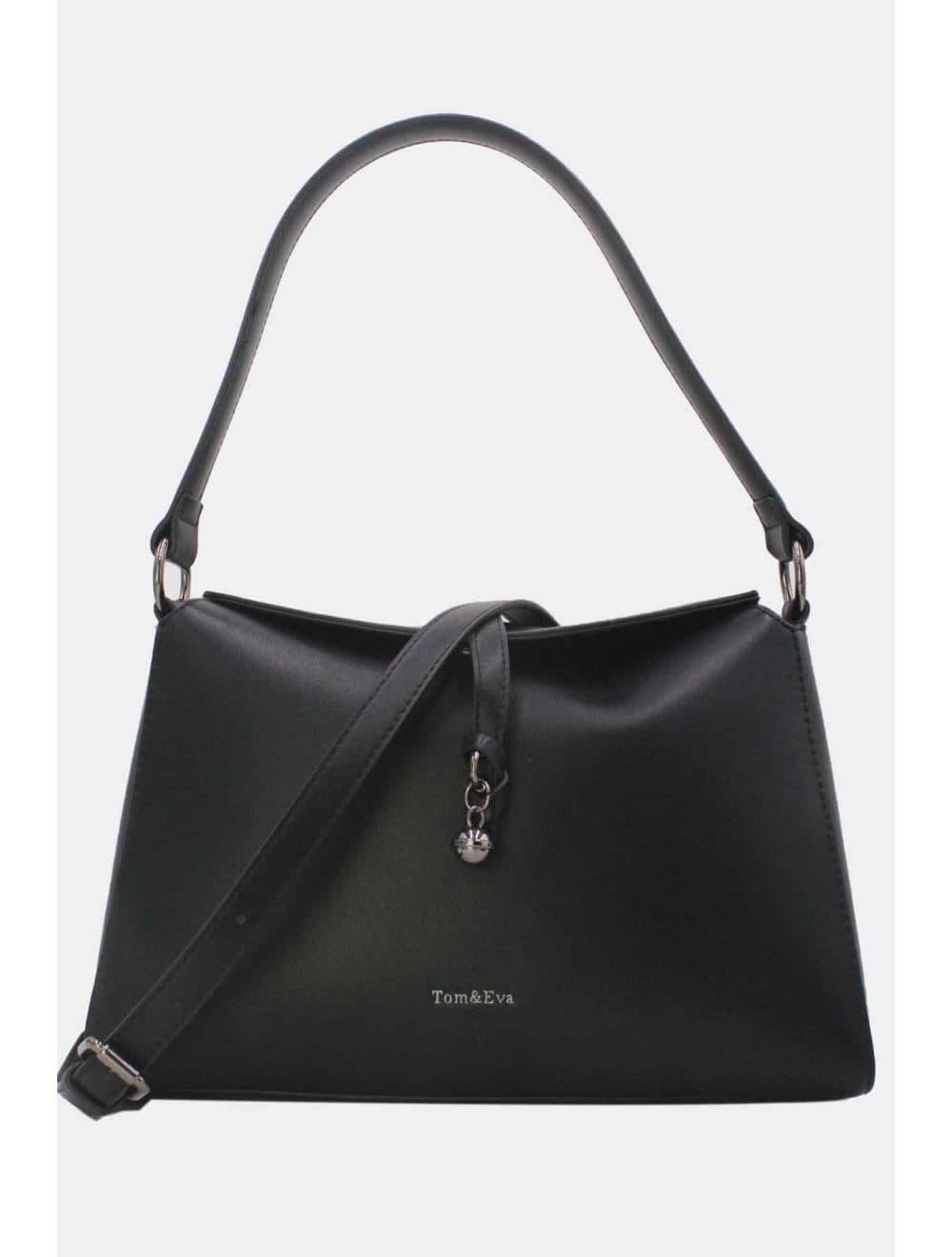 Sac Double Porté Minimaliste 25B-6229-Noir — vue 2