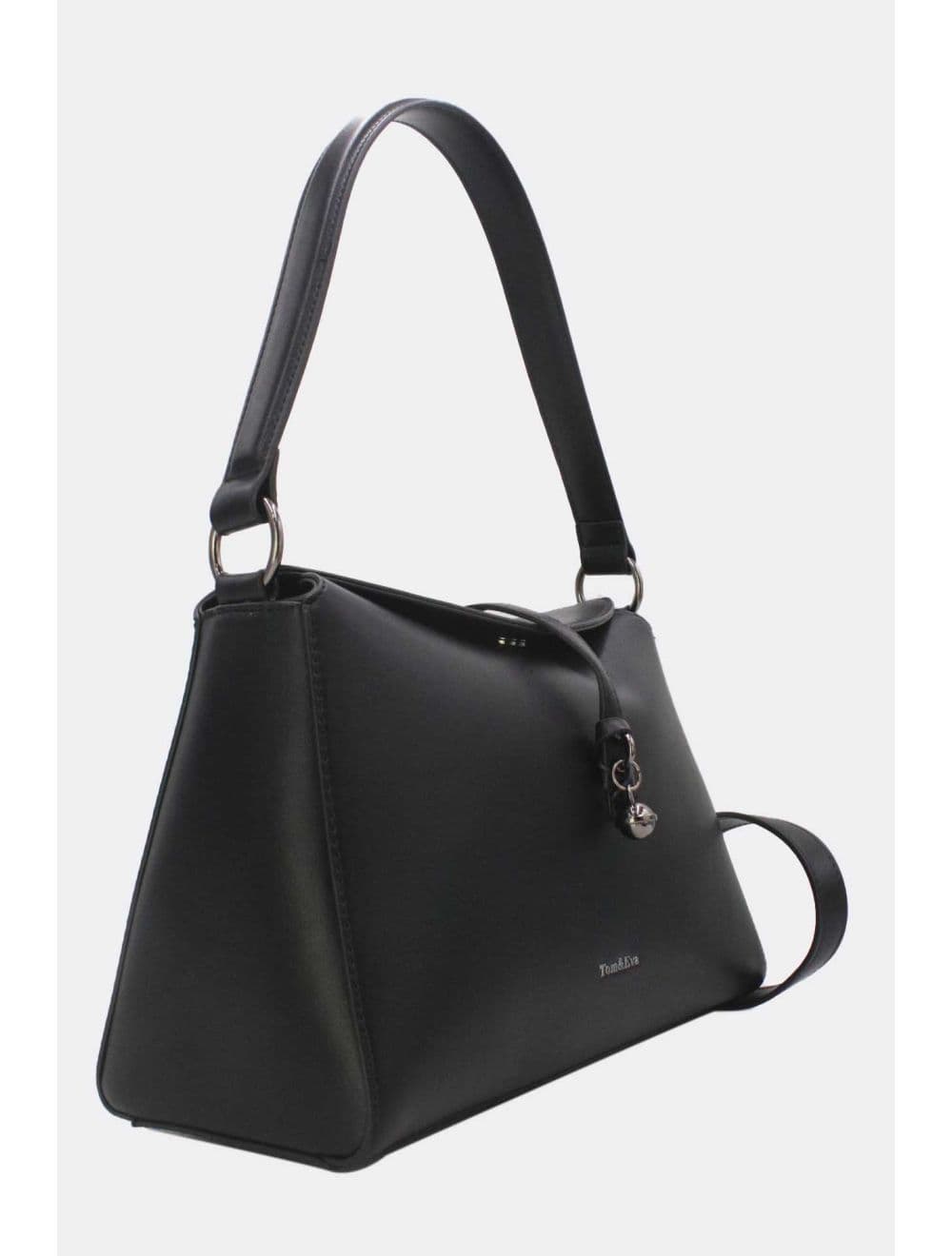 Sac Double Porté Minimaliste 25B-6229-Noir — vue 3