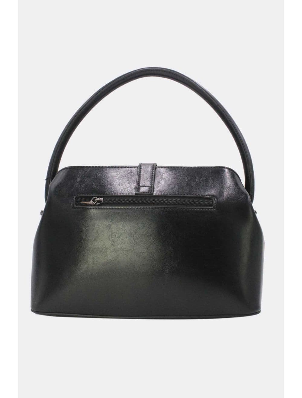 Sac Médecin Effet Cuir Vintage 25B-6180-Noir — vue 4