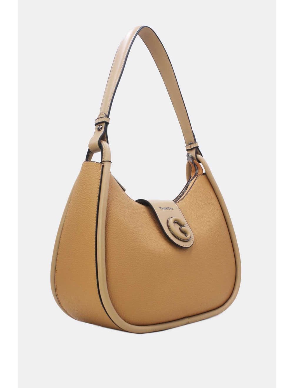 Sac Porté Épaule Vintage 24B-6055-Apricot/Khaki — vue 2