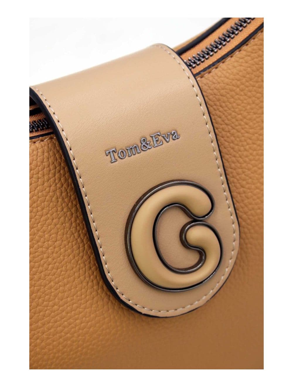Sac Porté Épaule Vintage 24B-6055-Apricot/Khaki — vue 5