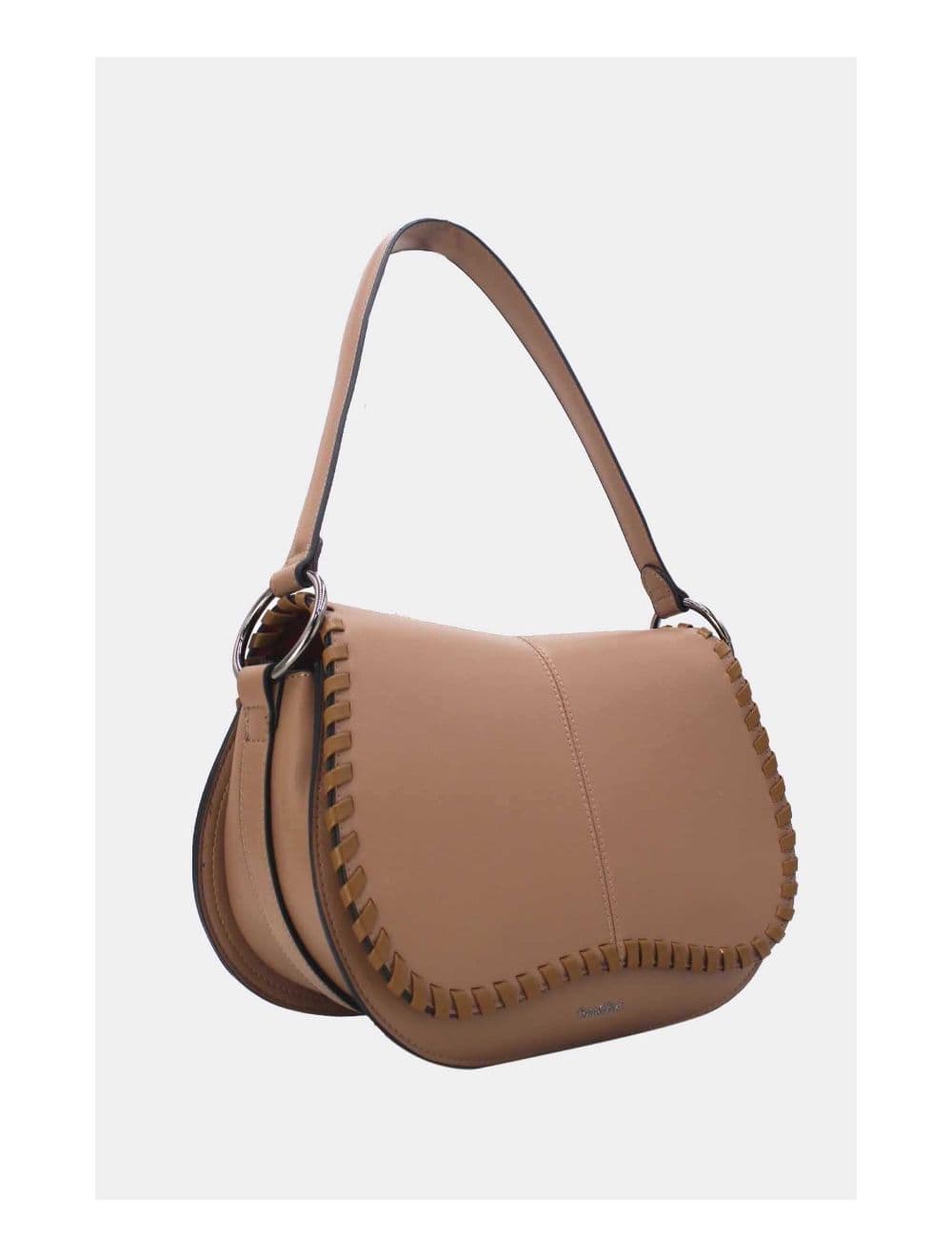 Sac Porté Épaule  à Coutures Épaisses 24B-6023-Khaki/Soil — vue 2