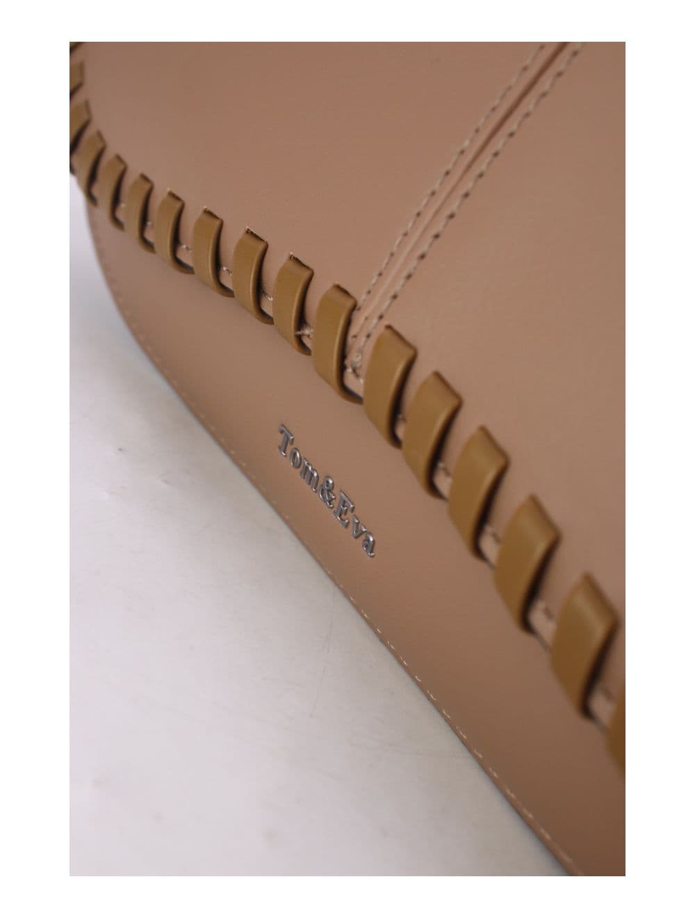 Sac Porté Épaule  à Coutures Épaisses 24B-6023-Khaki/Soil — vue 5