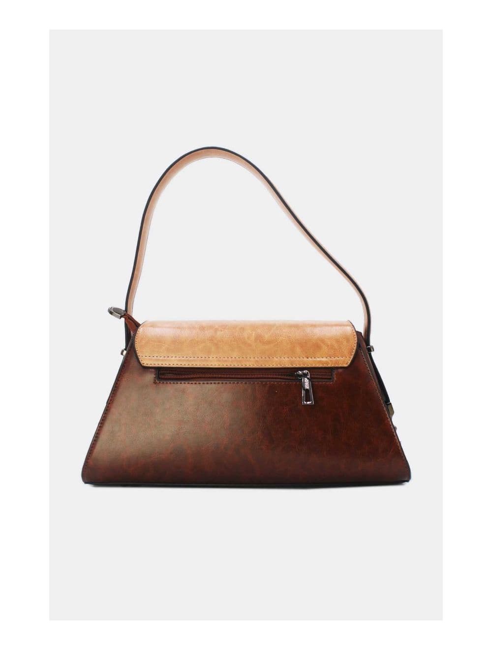 Sac Porté Épaule Vintage 24B-6127-Coffee/Apricot — vue 4