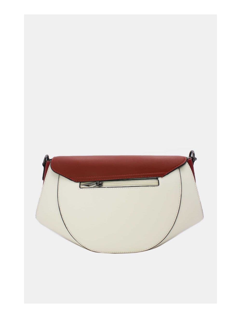 Sac Porté Épaule Tricolore 24B-6012-White/Red/Orange — vue 4