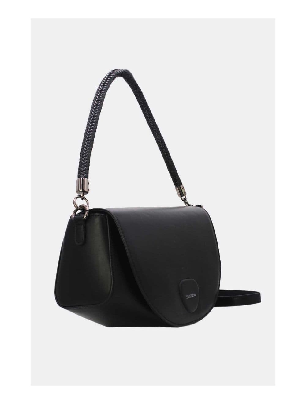 Sac Porté Épaule Tricolore 24B-6012-Noir — vue 3