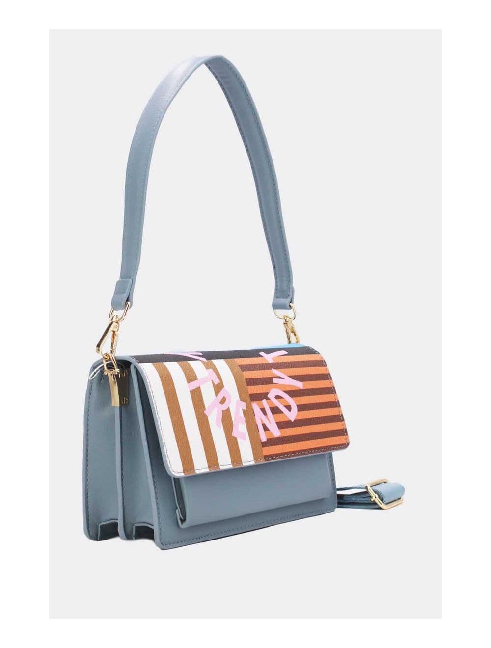 Sac Porté Épaule Multipoches 24P-6083-Bleu — vue 2