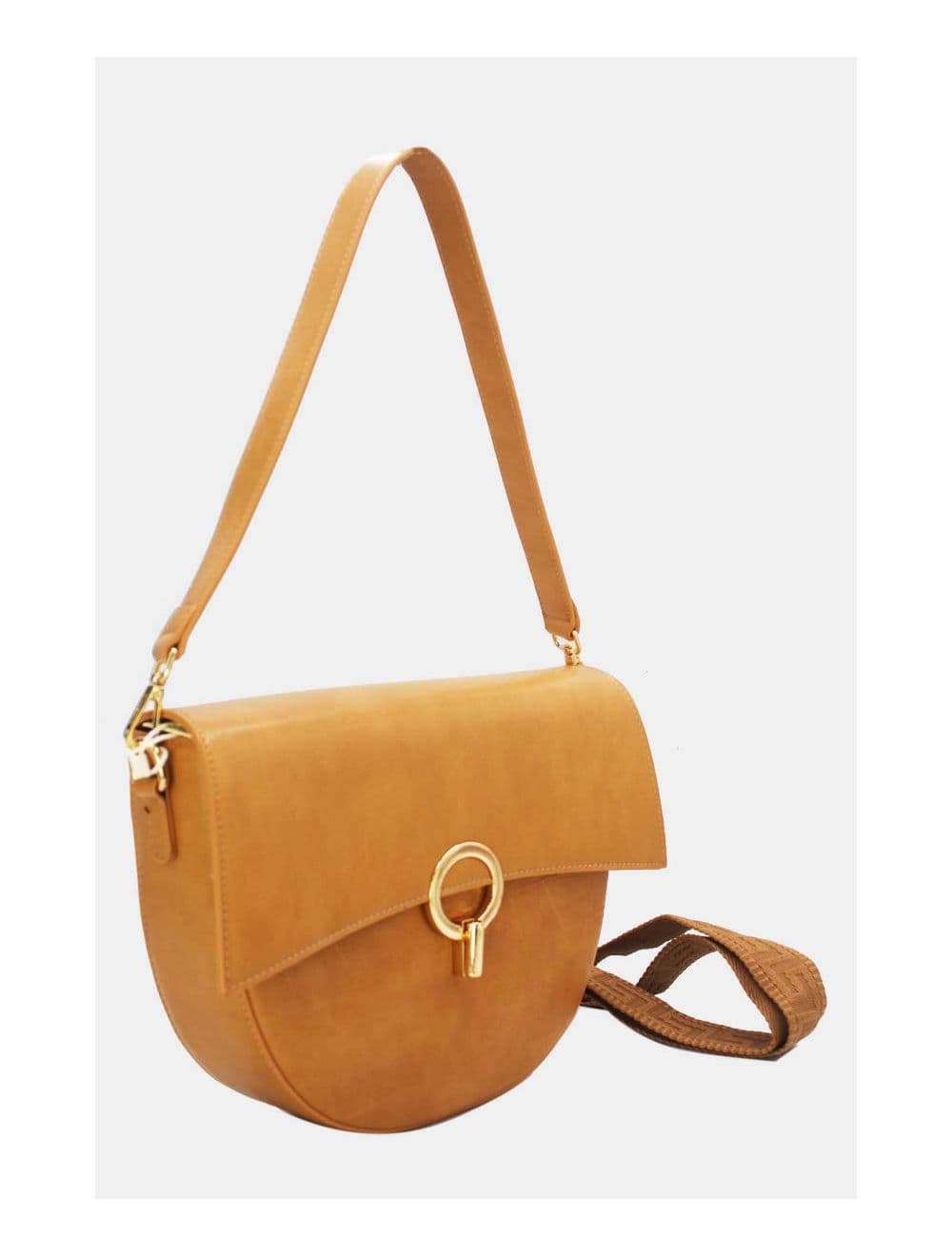 Sac Bandoulière à Boucle d'Or 24B-6002-Abricot — vue 3