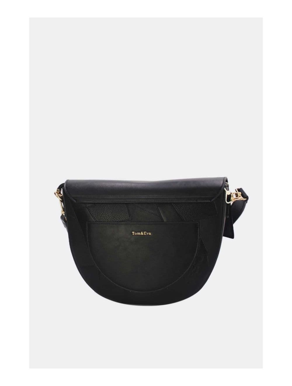 Sac Bandoulière à Boucle d'Or 24B-6002-Noir — vue 3