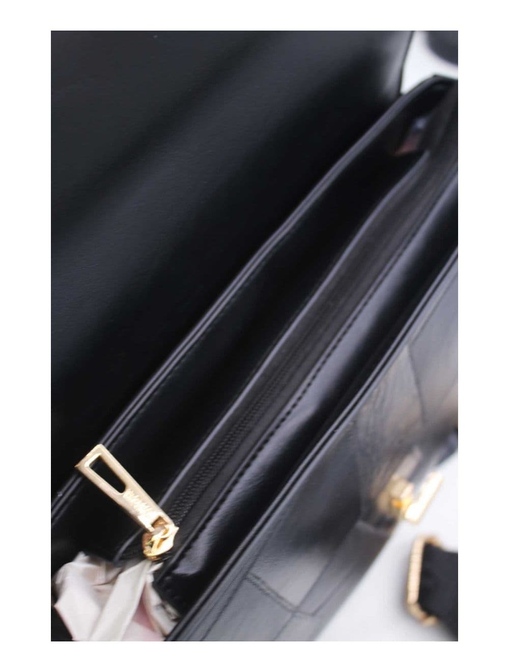 Sac Bandoulière à Boucle d'Or 24B-6002-Noir — vue 6