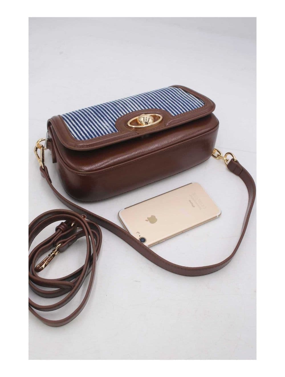 Sac Baguette En Jeans 24P-5975-Coffee/L.Blue