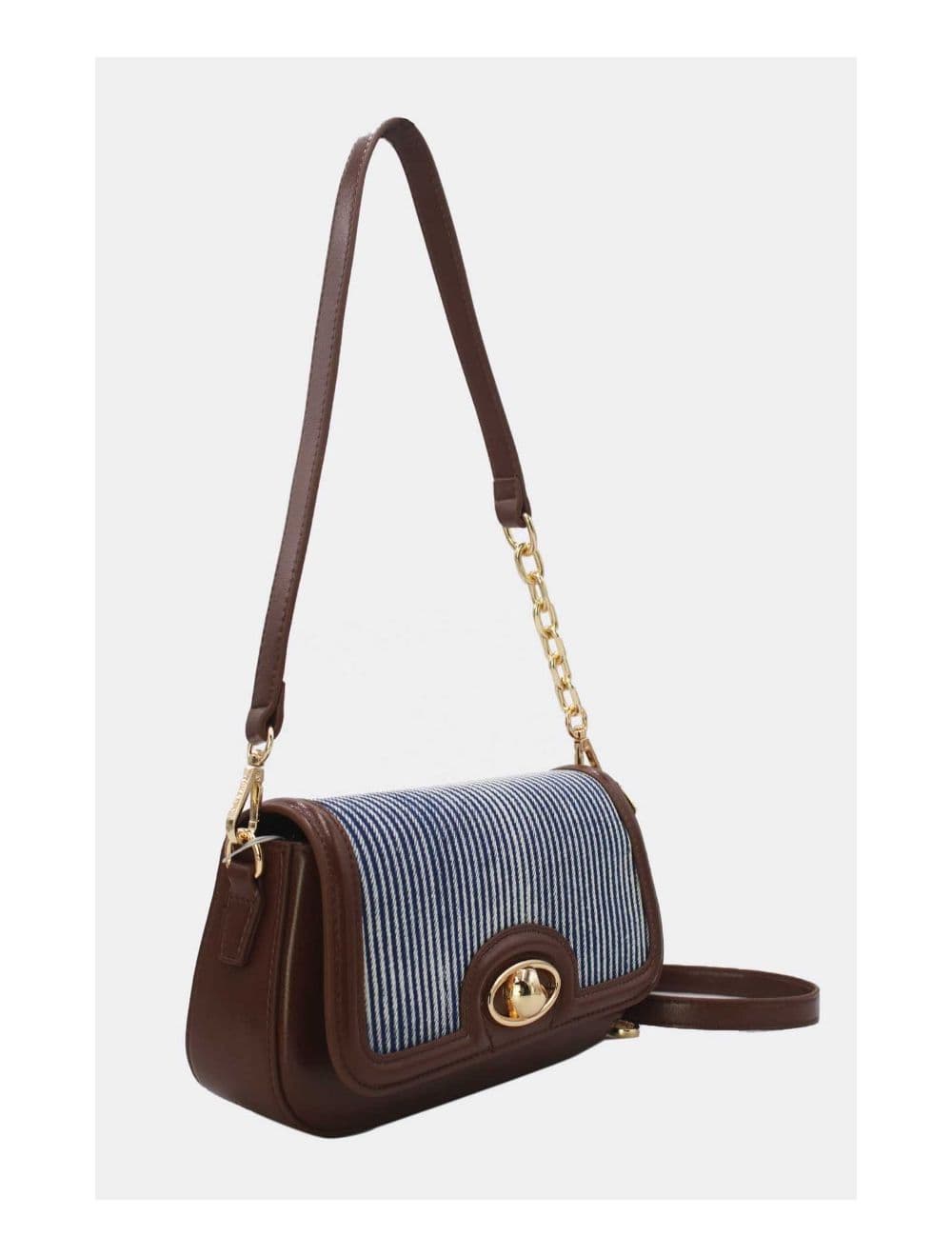 Sac Baguette En Jeans 24P-5975-Coffee/L.Blue — vue 3