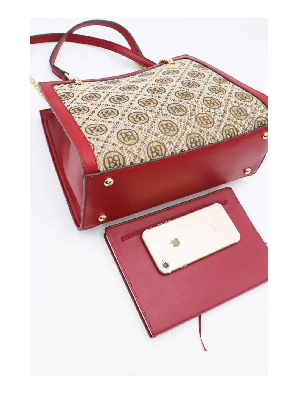 Sac Bandoulière Monogramme 22B-5671-Wine