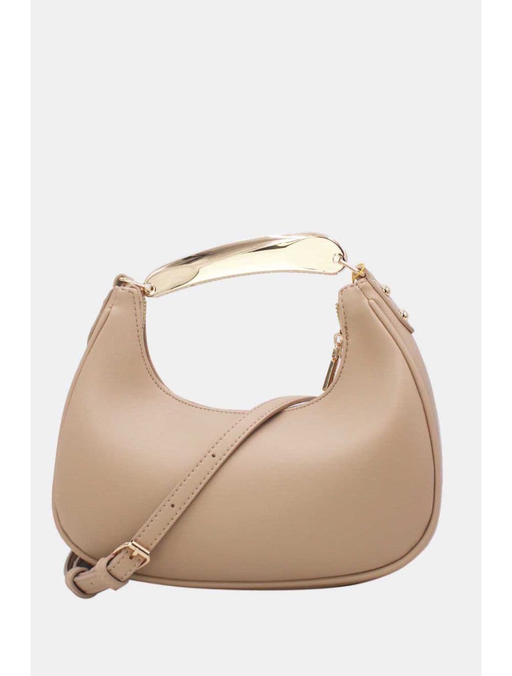 Sac Bandoulière Demi-lune 25P-6327-Abricot