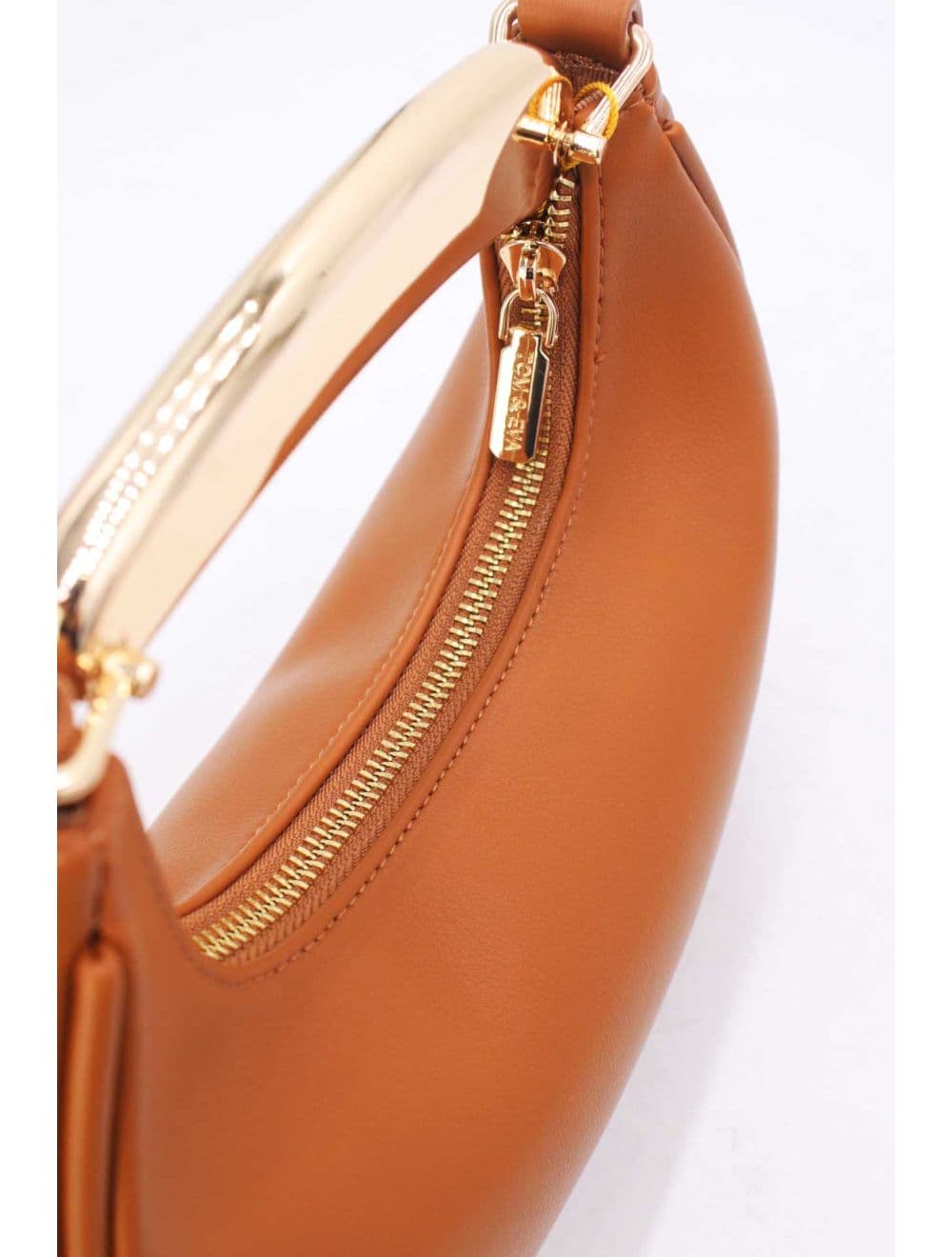 Sac Bandoulière Demi-lune 25P-6327-Marron — vue 3