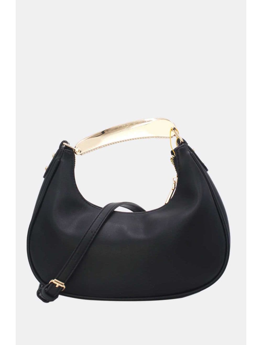 Sac Bandoulière Demi-lune 25P-6327-Noir