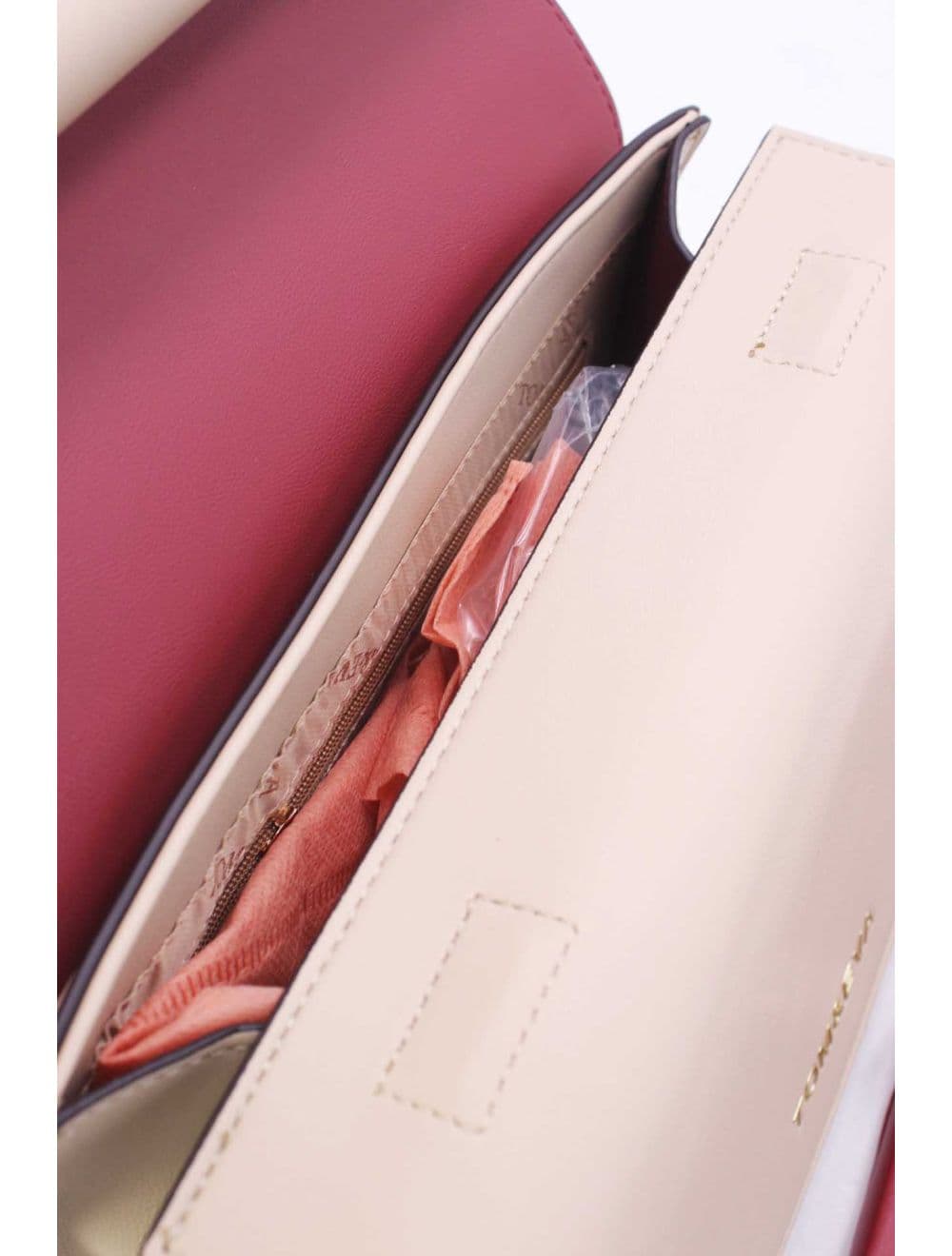 Sac Bandoulière Fermeture Magniétique 25B-6291-Beige — vue 5