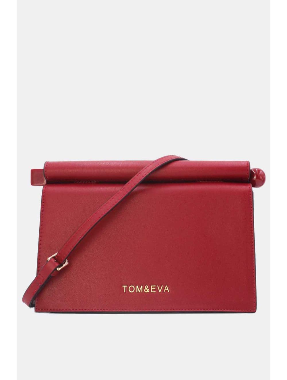 Sac Bandoulière Fermeture Magniétique 25B-6291-Rouge