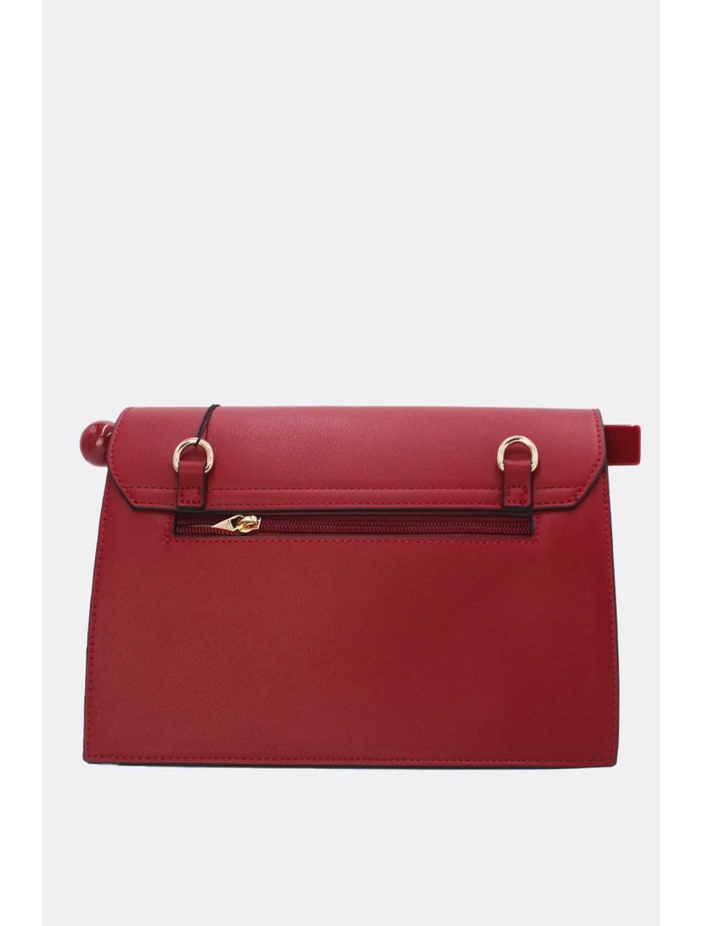Sac Bandoulière Fermeture Magniétique 25B-6291-Rouge — vue 3