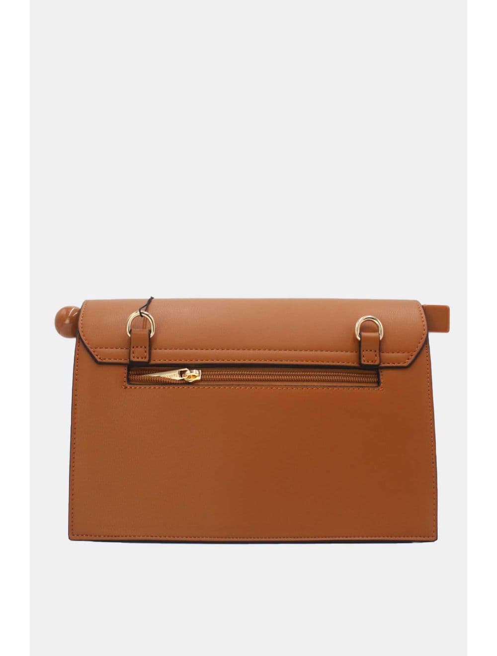 Sac Bandoulière Fermeture Magniétique 25B-6291-Marron — vue 3