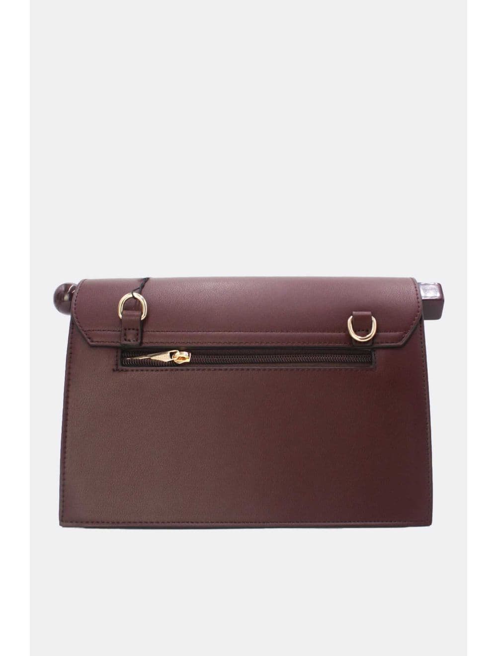 Sac Bandoulière Fermeture Magniétique 25B-6291-Bordeaux — vue 3