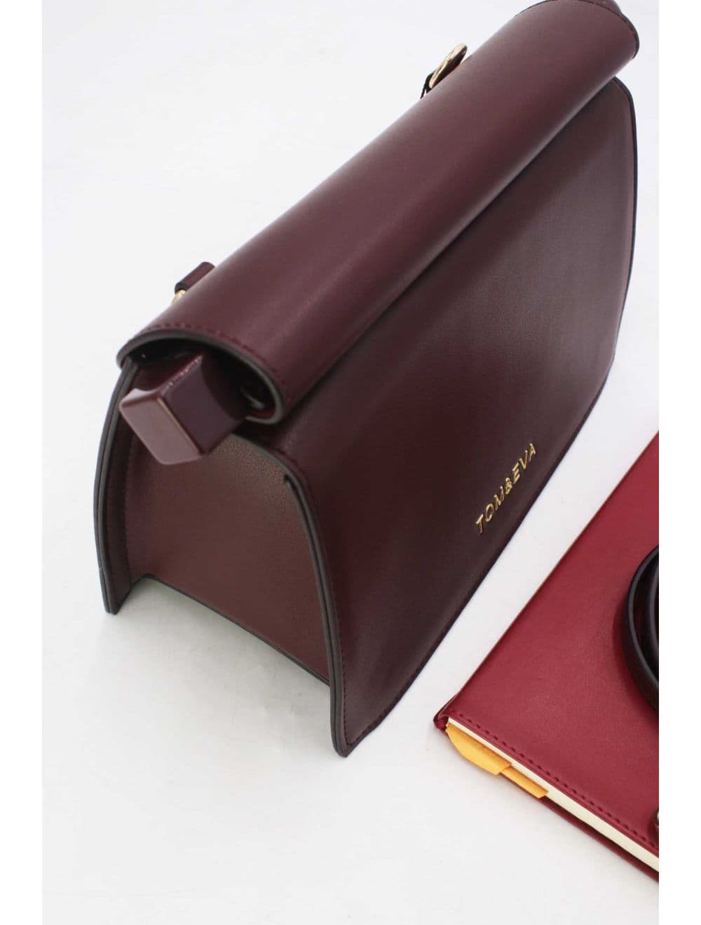 Sac Bandoulière Fermeture Magniétique 25B-6291-Bordeaux — vue 5