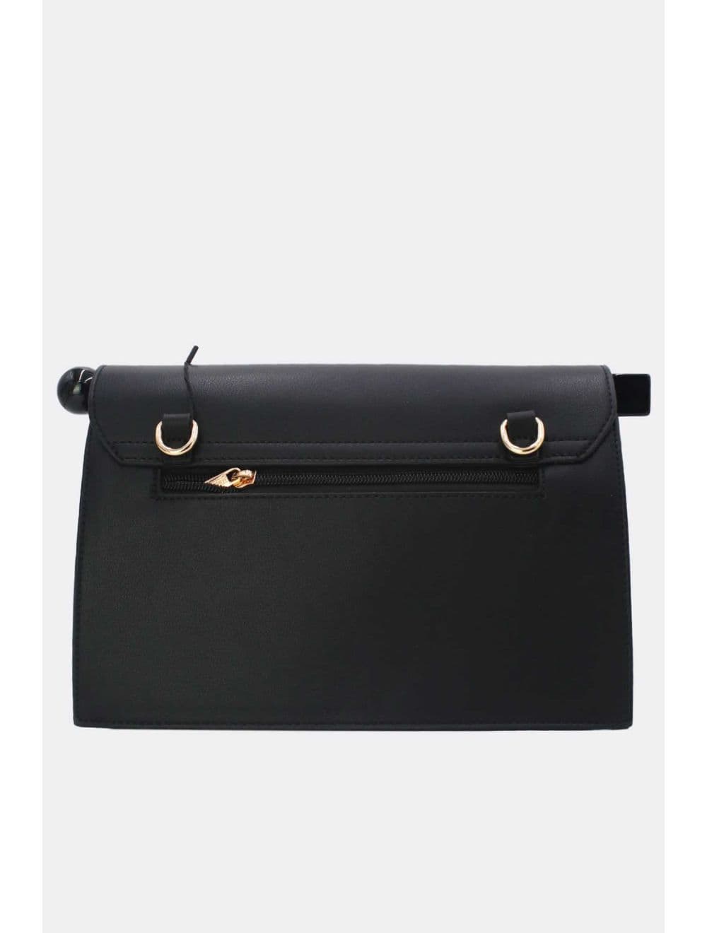 Sac Bandoulière Fermeture Magniétique 25B-6291-Noir — vue 3