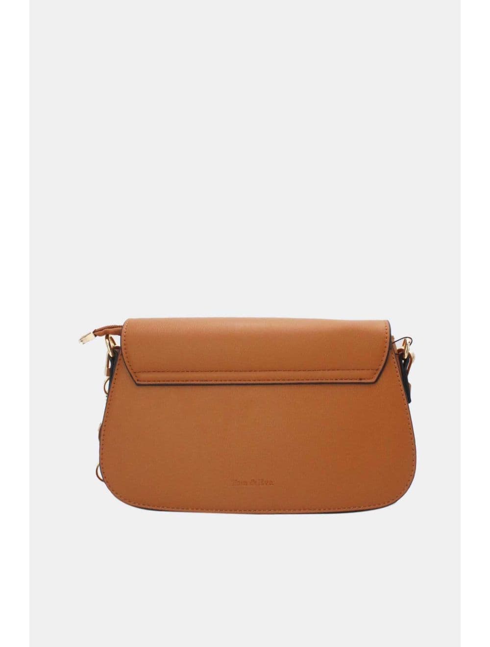 Sac Bandoulière Fermeture Métallique 24B-5892-Marron — vue 3
