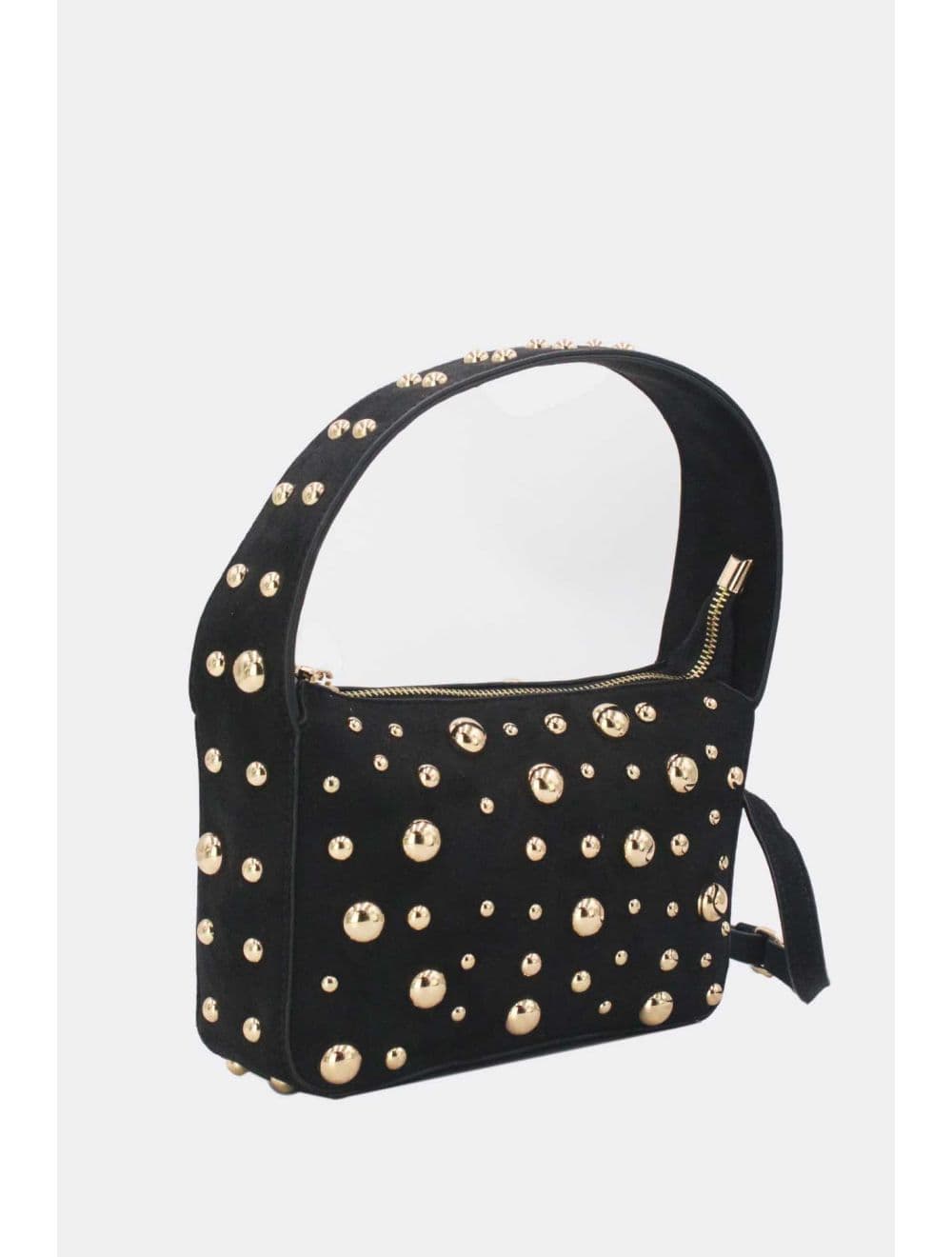 Pochette Clouté et Velours 24P-6164-Noir — vue 3