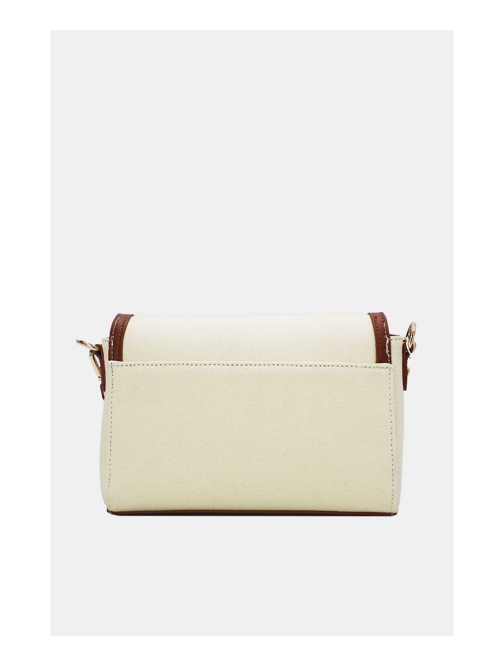Sac Bandoulière Effet Tissu 24P-6089-Beige/Brown — vue 3