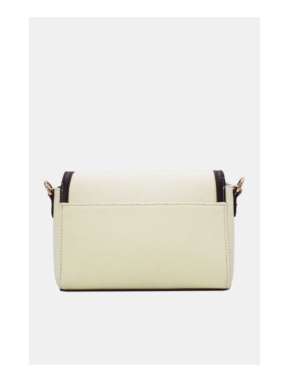 Sac Bandoulière Effet Tissu 24P-6089-Beige/Coffee — vue 4