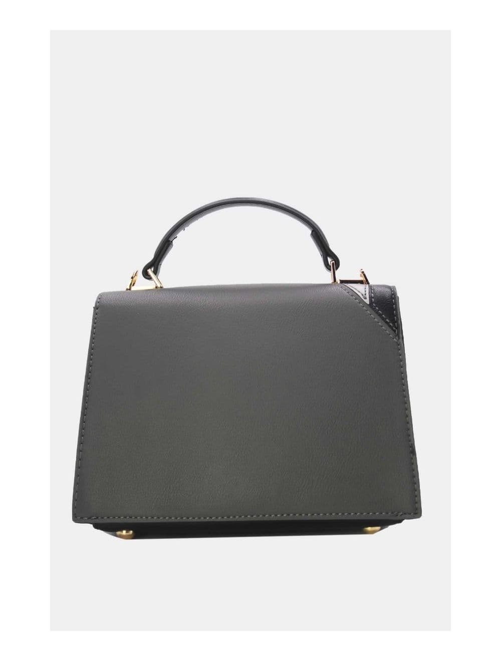 Petit Sac à Main Patchwork Moderne 24P-5964-Noir — vue 4