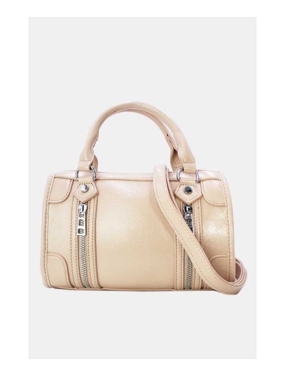 Petit Sac Bowling Femme Zips Décoratifs 24B-5963-Pink — vue 4