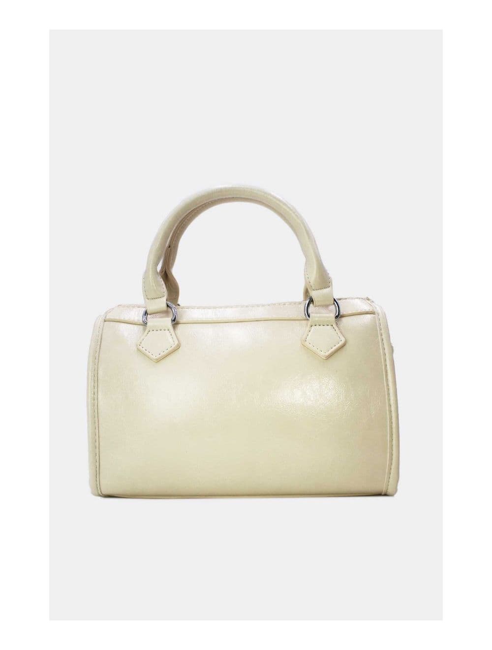 Petit Sac Bowling Femme Zips Décoratifs 24B-5963-Beige — vue 4