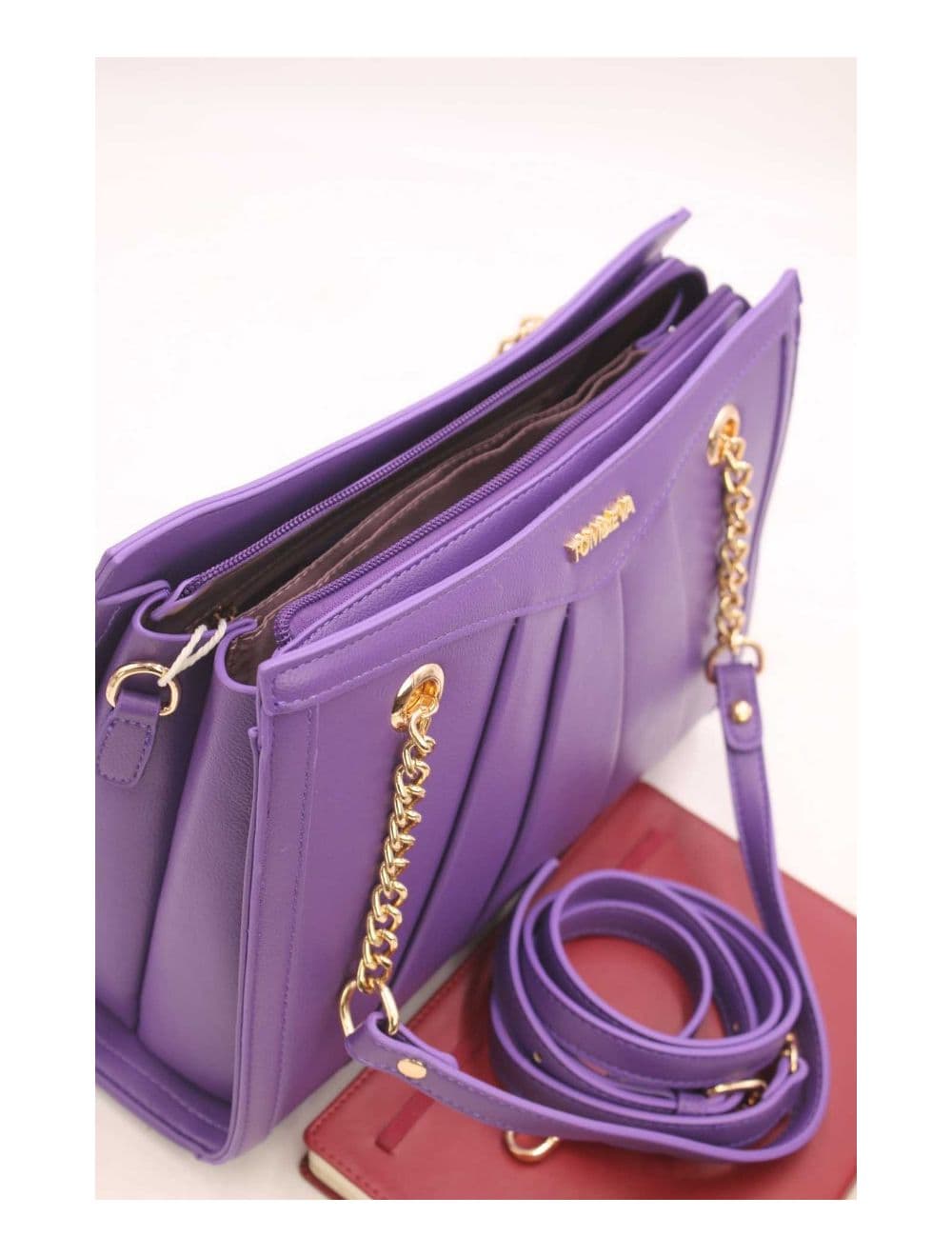 Sac Bandoulière avec Multipoches-23B-5726-Purple
