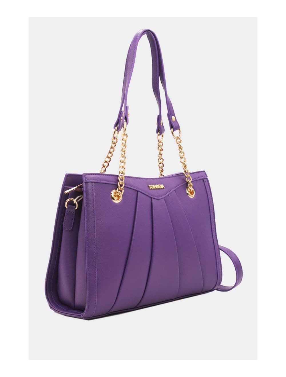 Sac Bandoulière avec Multipoches-23B-5726-Purple — vue 3