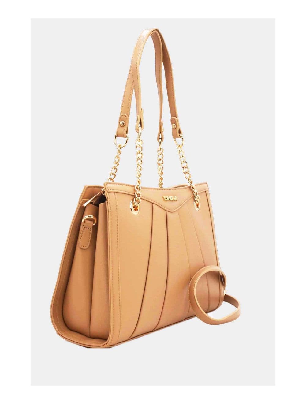 Sac Bandoulière avec Multipoches-23B-5726-Apricot — vue 3